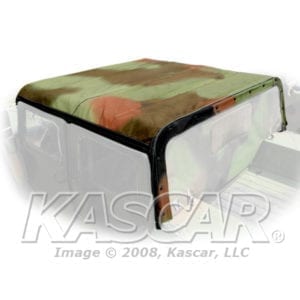 Cover, Fitted, 4 Man Soft Top, Camo
