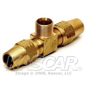 Tee, Pipe To Tube Tank Assy, Fuel