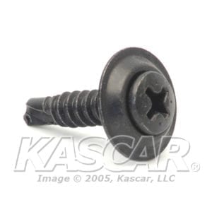 Screw/Washer #8×1/2 Black