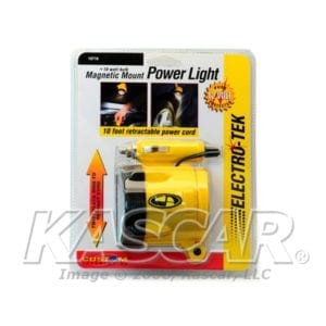 Light, electro-tek power light, yellow