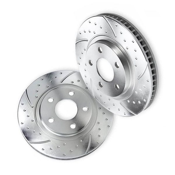 H1 Premium High Performance 10″ Dimpled and Slotted Rotors