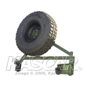 Kascar Spare Tire Carrier for trucks with a bumper