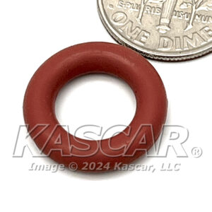 O-Ring,, Silicone, 1/8″ thick, 3/8″ ID, 5/8″ OD